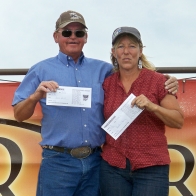  Caption: Brent White and Annette OBerry - 9 Champions