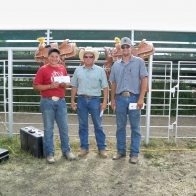  Caption: Winners of the High Point - Wheaton Williams, Rusty Roush, Garrett Rothenhoefer 