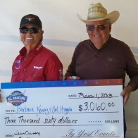  Caption: Barbara Kenney - Earl Higgins - Legends Winners