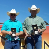  Caption: Roger Halverson and Mike Thomas - Big Ten WInners