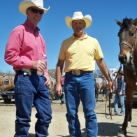  Caption: Lee Thomas and Herb Smith - Warm up Winners