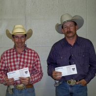  Caption: Colby Crago and Don Ramsour - Wyoming Bowl Champions