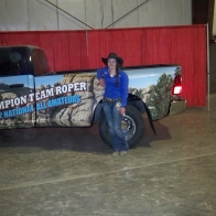  Caption: Amelia McGuire - Cowboy Christmas Truck Winner