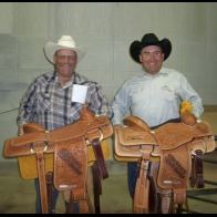  Caption: Calvin Bond and Robert Simpson - 8 Saddle Winners